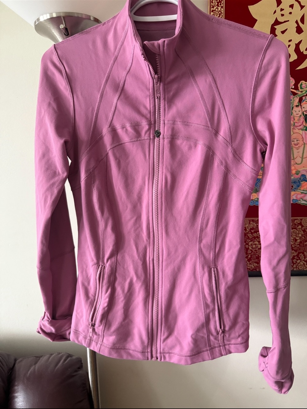 lululemon athletica Pink Full-Zip Utility Jacket